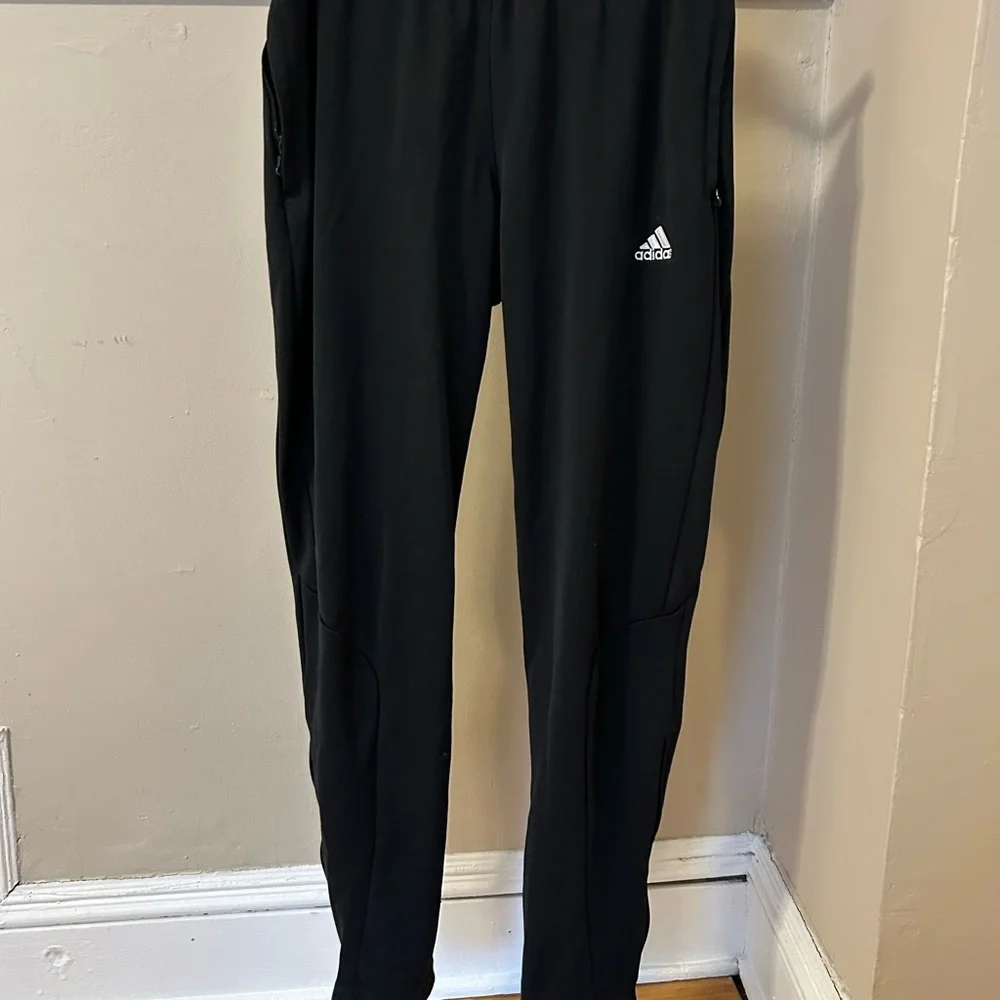 Adidas Black Track Pants - Picture 1 of 3